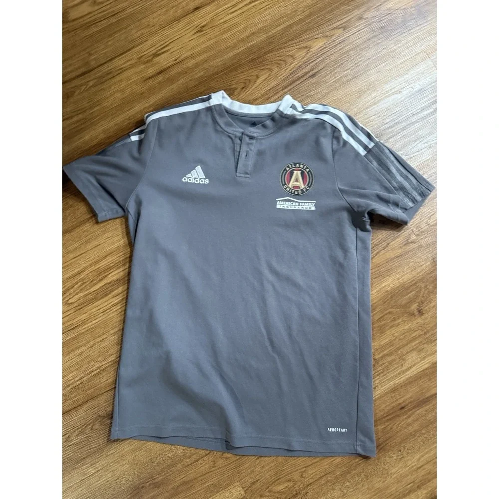 adidas Atlanta‎ United FC Jersey Shirt Primegreen Size M Grey